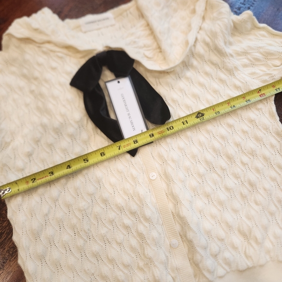 Goodnight Macaroon Bow Cardigan NWT - Picture 5 of 5